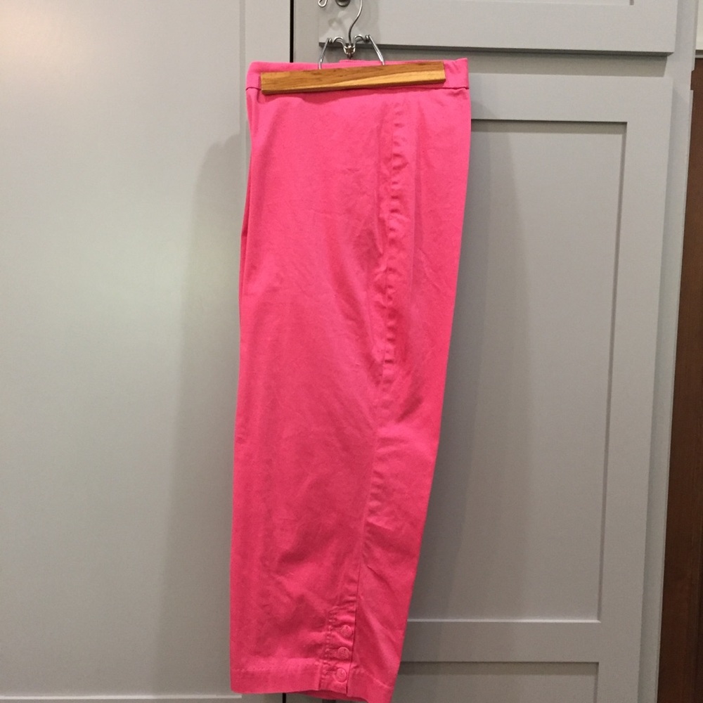 Pink Coldwater Creek Capris